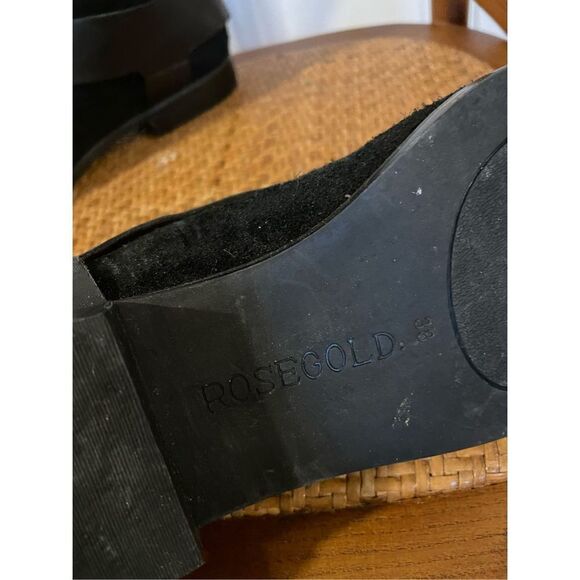 Rosebud suede buckle ankle boots size 38 - Picture 8 of 9